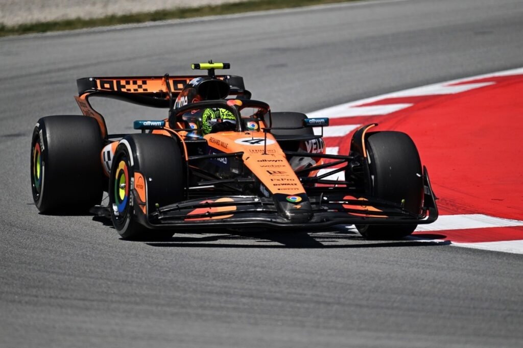 F1 Spanish GP: Lando Norris tops FP1 ahead of Max Verstappen
