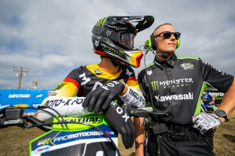 Jorge Prado Lands Sixth Overall in Pro Motocross, Kawasaki Outdoors Debut