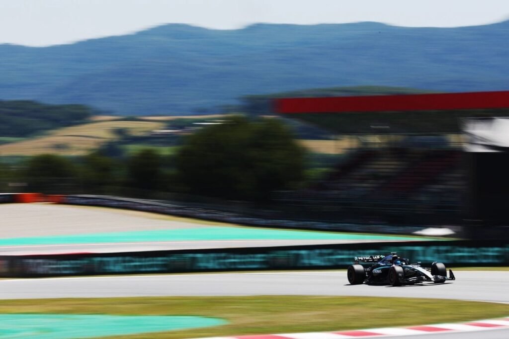 George Russell: Hard compounds will be Mercedes’ “only silver lining” in hot F1 Spanish GP