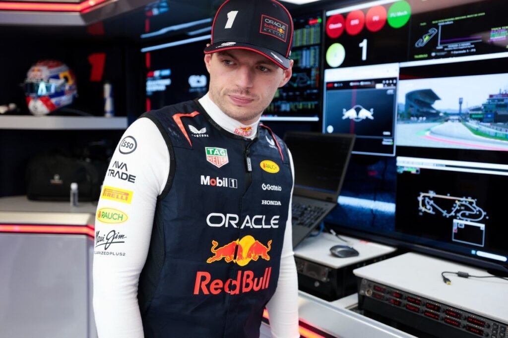 Max Verstappen on the edge of F1 race ban after George Russell collision at Spanish GP