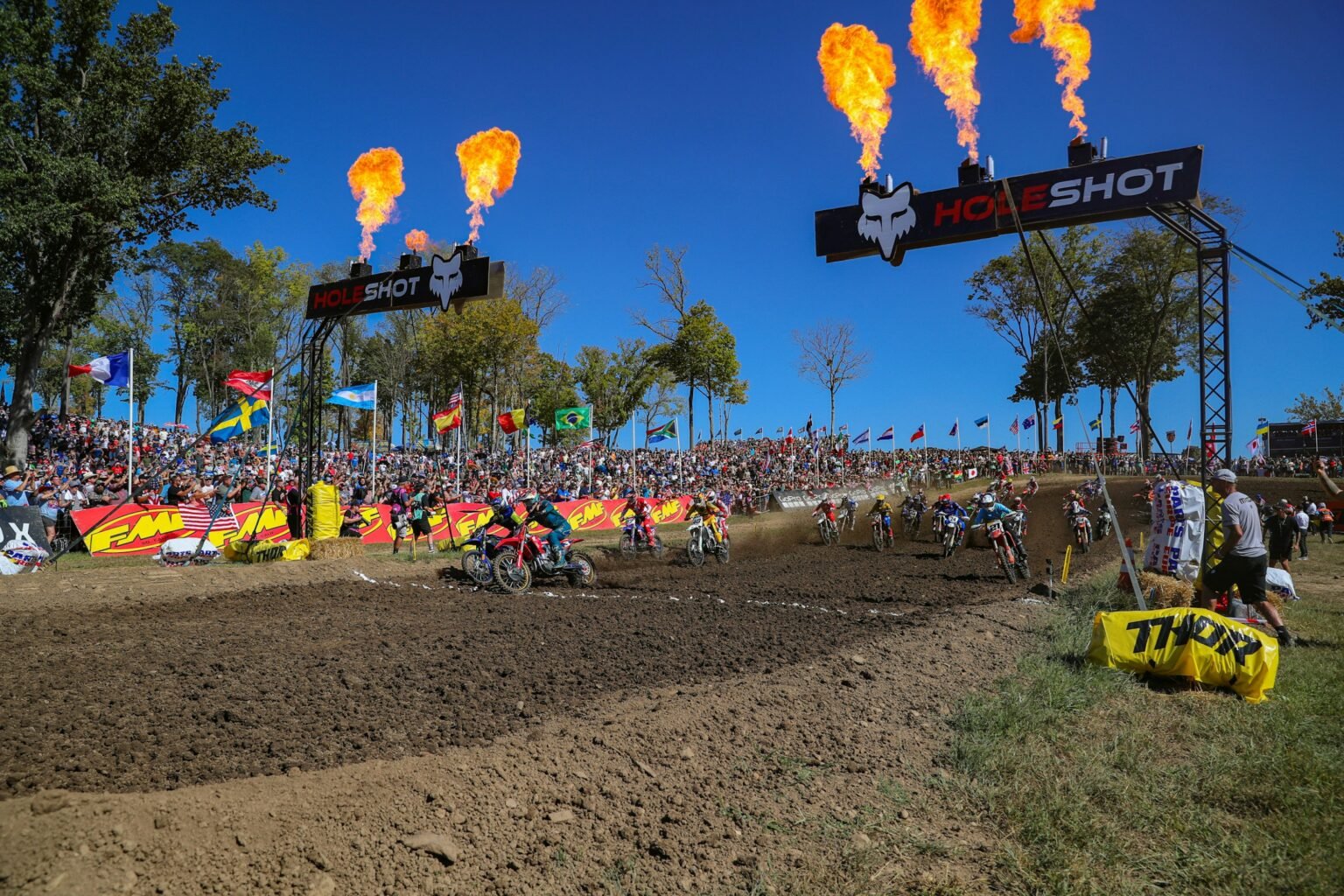 Rivals almost alien to each other battled freely in pursuit of glory.