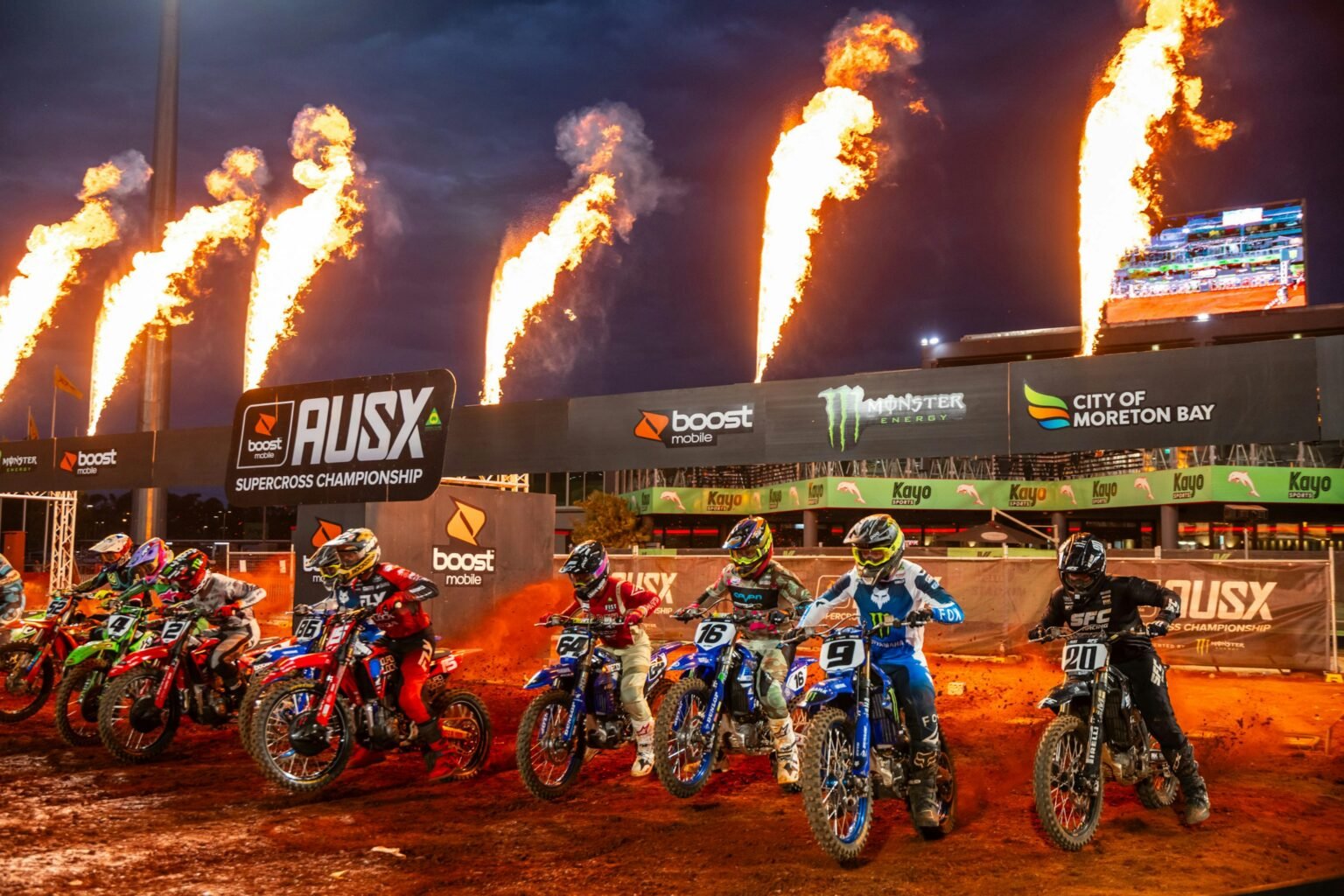 Lux Turner (250) and Dean Wilson (450) Win Back-to-Back Nights in Australian SX Championship