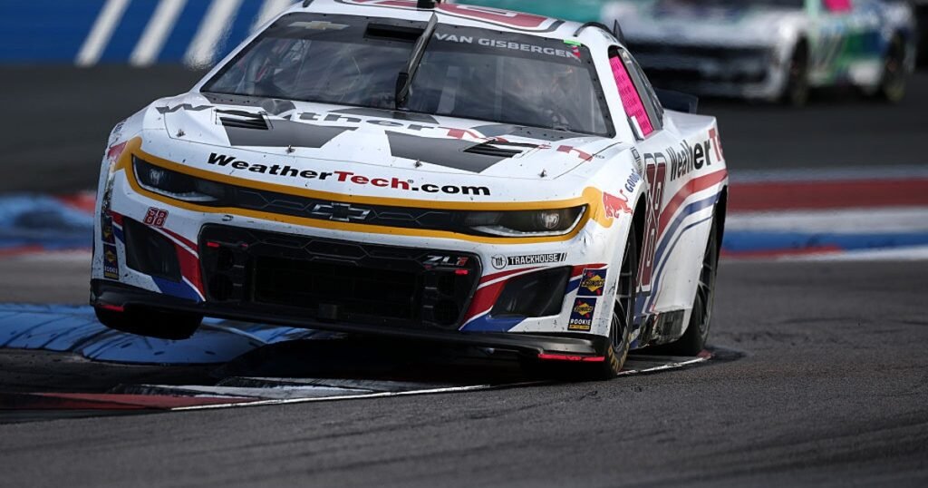 Van Gisbergen cruises to victory in Cup Series elimination nail biter in Charlotte