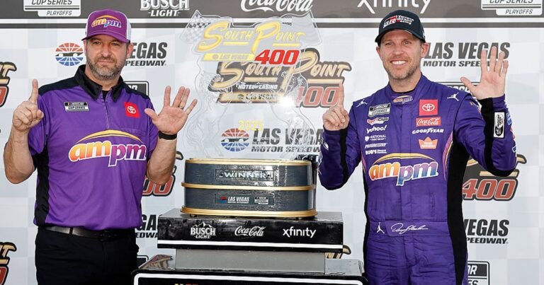 Crew chief Gayle taking time to savor his successes with Hamlin