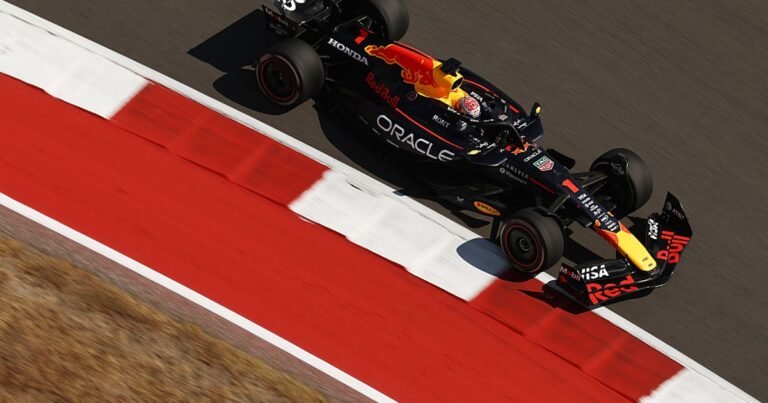 Verstappen bounces back to USGP Sprint pole