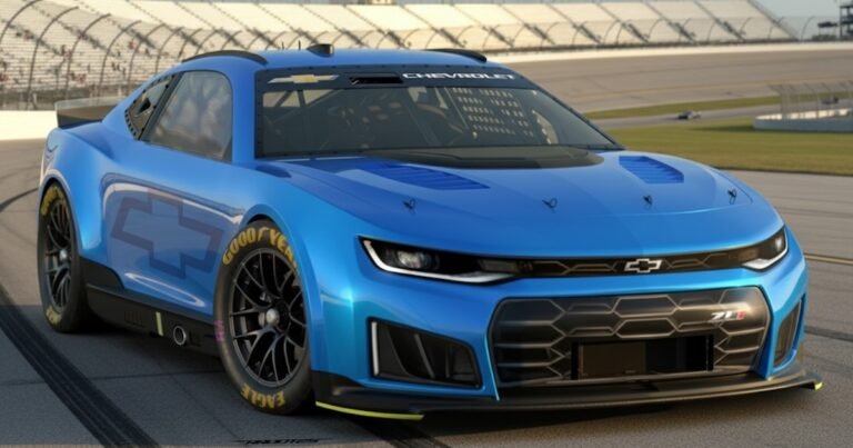 Chevrolet unveils updated Camaro ZL1 for 2026 NASCAR Cup Series