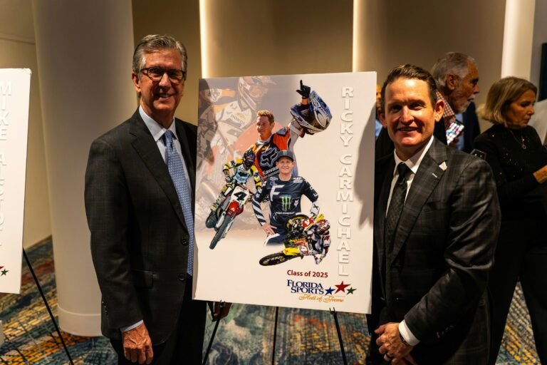 Ricky Carmichael Inducted Into Florida Sports Hall of Fame