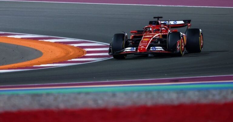 Lapping Qatar with Charles Leclerc