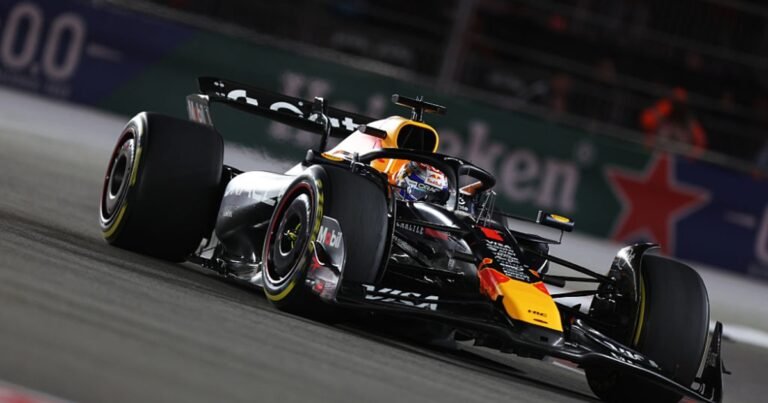 Verstappen wins in Vegas to close the gap in title race