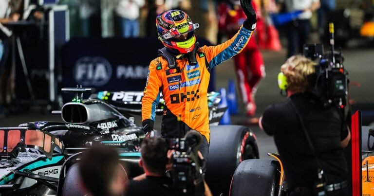 Pace finally clicking again for Piastri as title trio face mixed start