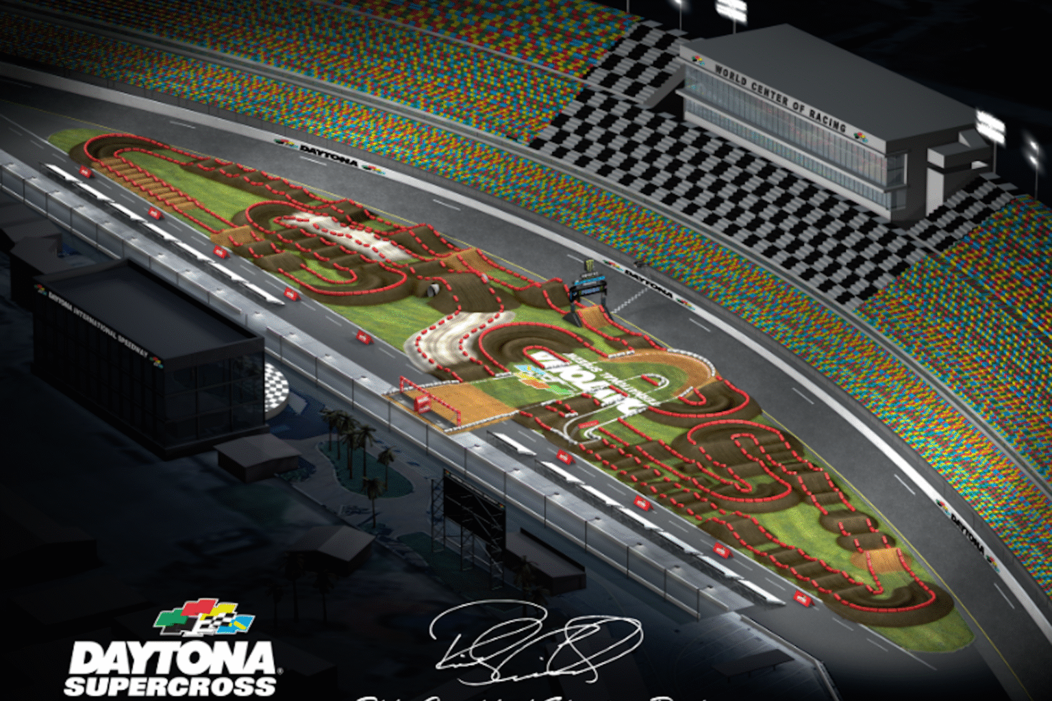 Daytona Track Preview: JT on the Most Unique Round of Monster Energy AMA Supercross