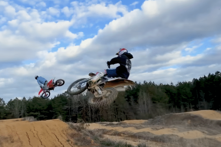 Watch: Carson Brown Whips Two-Strokes with Kevin Windham