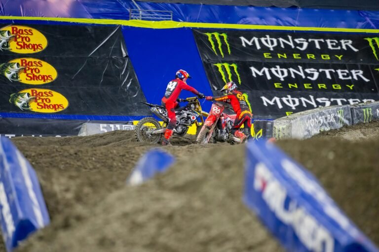 Hunter Lawrence Explains Mis-Calculated Pass Attempt on Ken Roczen at Seattle SX