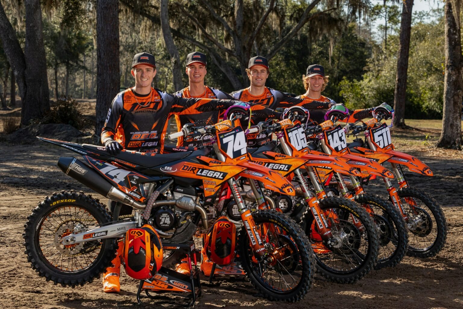 2026 Dirt Legal Dirt Bike Depot WMR KTM Racing Team Photoshoot Gallery