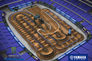 What Does the Arlington SX Supercross Layout Look Like? Yes, There Are Whoops – Watch Track Map Video