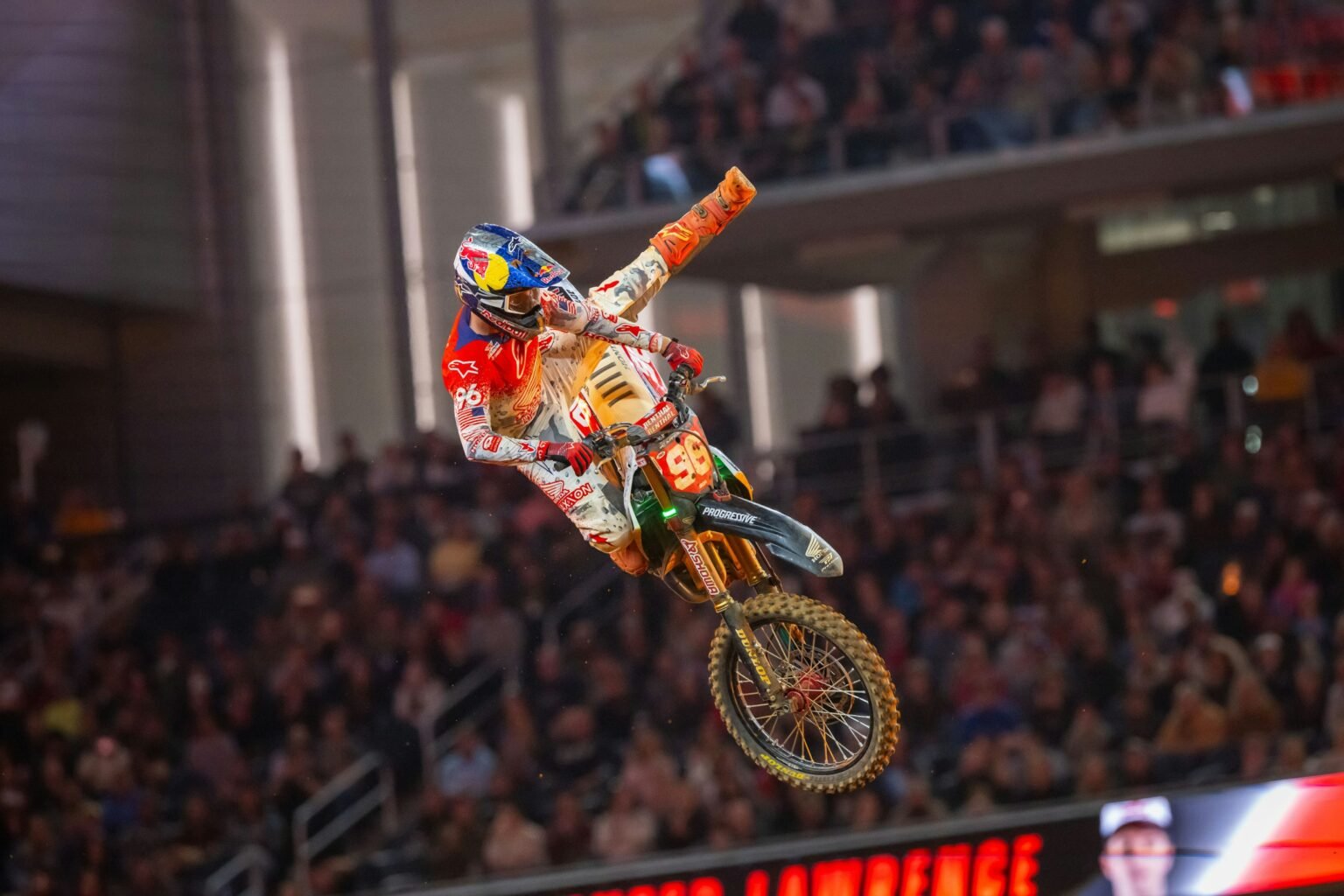 Hunter Lawrence gets first 450 SX win, but nothing changes