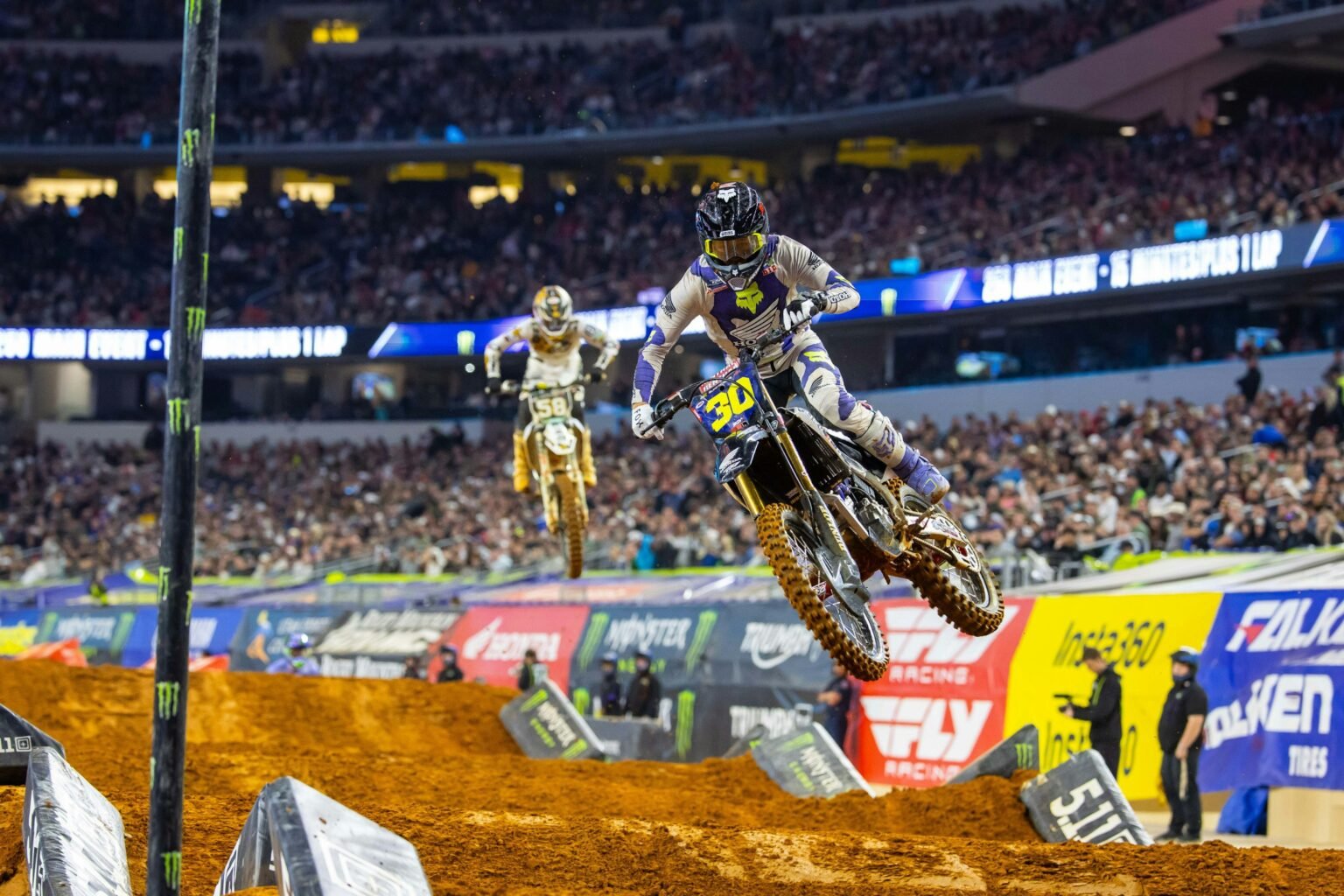 Less Than Three Months After Neck Injury, Jo Shimoda Podiums Arlington 250SX East Opener