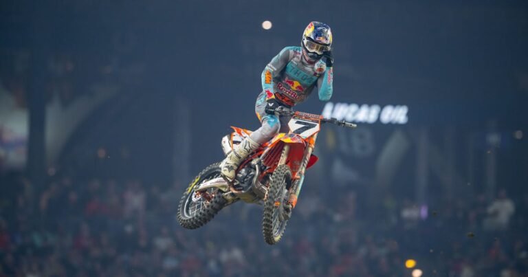 Aaron Plessinger Update After Indianapolis SX: “I got pretty lucky…nothing broken”