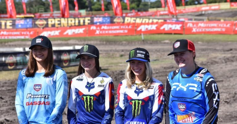 FIM Oceania Women’s Motocross Cup 2026 Team USA Preview: Astudillo, Jarvis, Herrick, and Turner