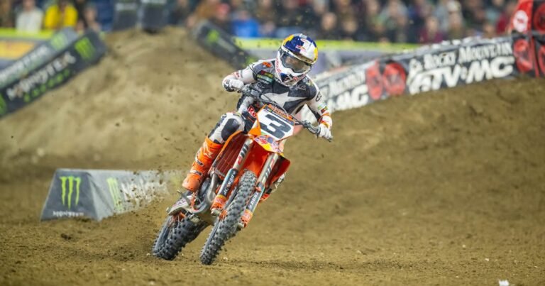 Tomac on Fifth, Retaking Points Lead at Detroit SX: “Overall it was a bit of a frustrating day here”