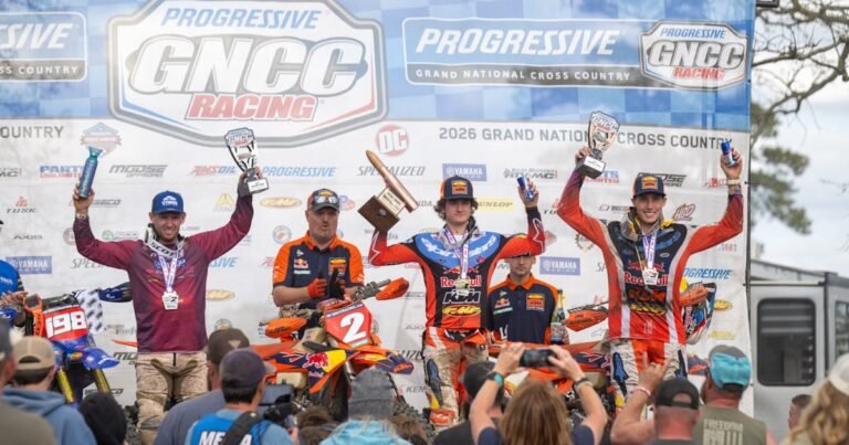 Grant Davis Gets Back to Front in GNCC