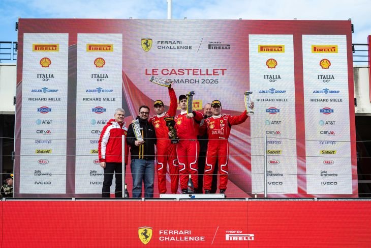Double Win For Paulet On Ferrari Challenge Europe’s Opening Weekend