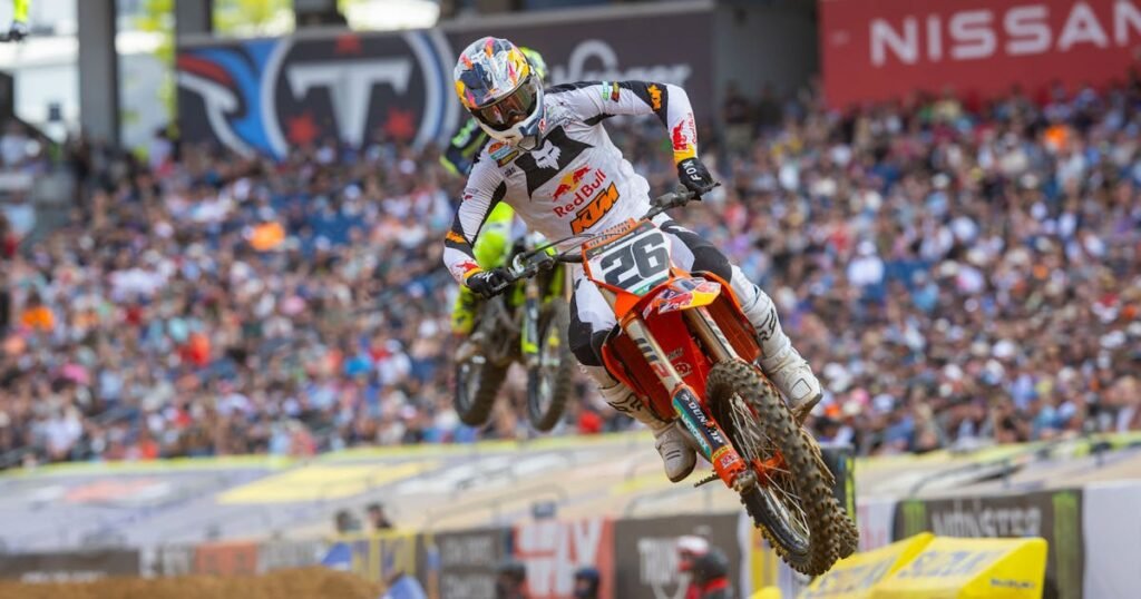 Jorge Prado Crashed Out of Potential Podium at Nashville SX: “I’m disappointed”