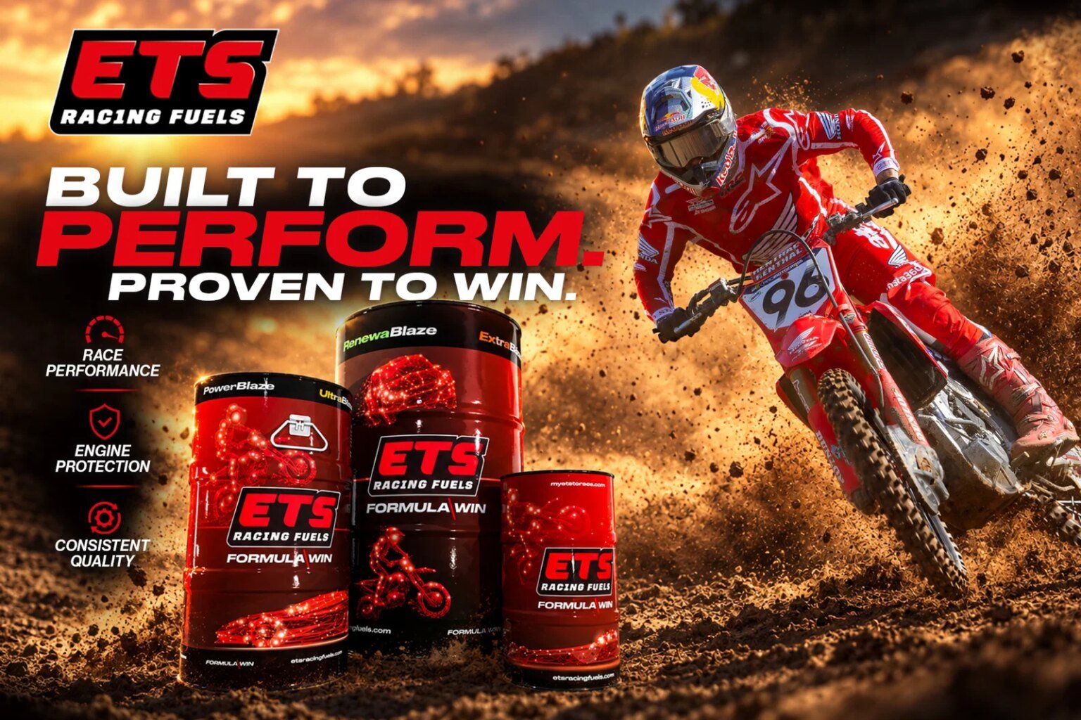 Built to Perform. Proven to Win. – ETS Racing Fuels